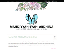 Tablet Screenshot of mahdiyyah.com